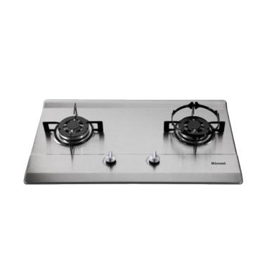 Rinnai RB-712N S Built In Hob Kompor Gas - Stainless Steel [2 Tungku]