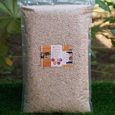 Beras Cokelat Pecah Kulit Baru Panen FRESH dari Sawah Sendiri (5kg)