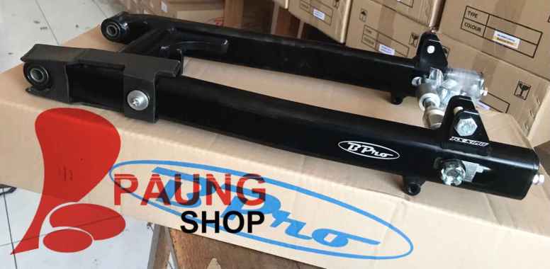 Swing Arm Bpro RX King Harian Non Stabilizer Polos Hitam