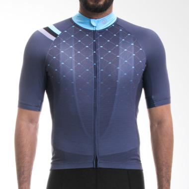 Temple Project Mens Montain Jersey Pakaian Sepeda Pria - Navy