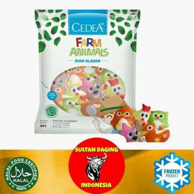 CEDEA FARM ANIMALS 500 GRAM IKAN OLAHAN/CEDEA ANIMAL/CEDEA FARM ANIMALS/CEDEA FARM ANIMAL/CEDEA FARM