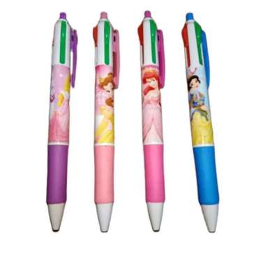 PULPEN / PEN 4 WARNA KARAKTER KARTUN / FANCY PRINCESS