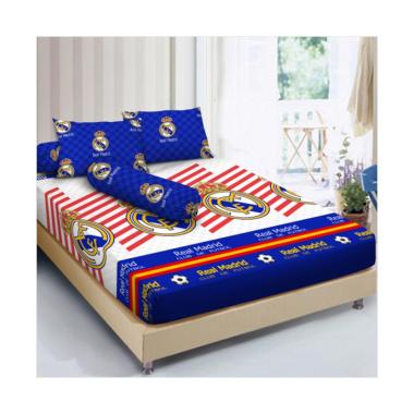 Kintakun Dluxe Real Madrid 2017 Set Sprei - Putih