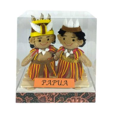 MMS Boneka Pakaian Adat Papua
