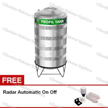 Tangki air / Toren/ Tandon Stainless Profil PS 700 - 600 Liter Silver