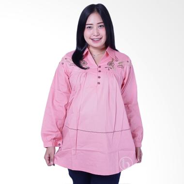 Mama Hamil BLJ 426 Muslim Kelly Baju Kerja Ibu Hamil - Pink