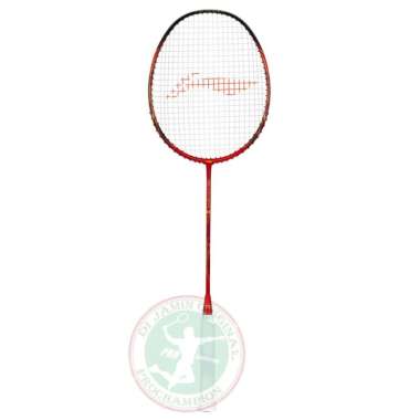 LINING 3D CALIBAR X BOOST RAKET BADMINTON ORIGINAL RED BLACK