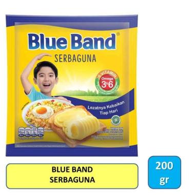 Promo Harga Blue Band Margarine Serbaguna 200 gr - Blibli