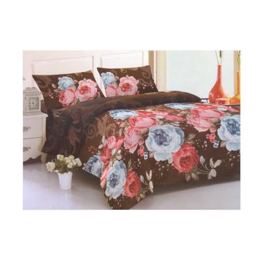 Rieven Motif Batik Camelia Flowers Set Sprei