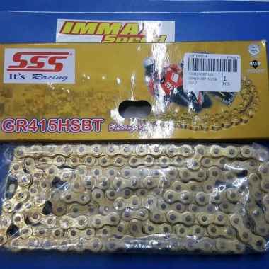 Rantai SSS 415Hsbt 130L Rante SSS Racing 415 Hsbt Mata 130 Tipis Kawasaki Yamaha Honda Suzuki Satria
