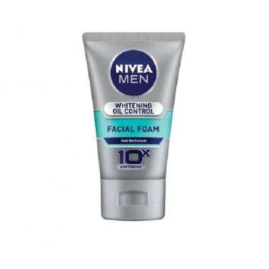 Promo Harga Nivea Men Facial Foam Bright Oil Clear Pore Minimizing Scrub 100 ml - Blibli