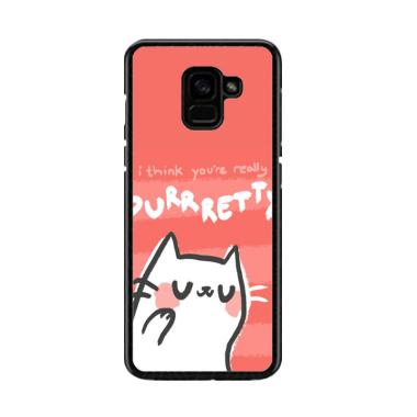 Acc Hp I Think You'Re Really Purrre ... msung Galaxy A8 Plus 2018