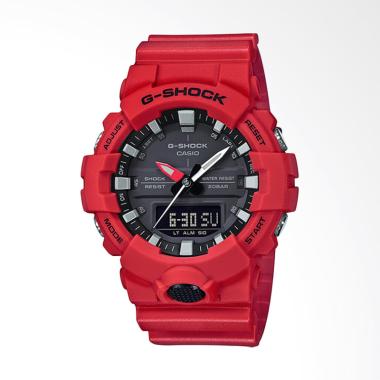 CASIO G-Shock Digital Analog Jam Tangan Pria [GA-800-4ADR/ Original] Red