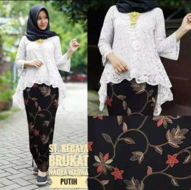 TERBARU ATASAN KEBAYA BRUKAT RINJANI / ATASAN KEBAYA BROKAT MODERN PESTA KONDANGAN DAN WISUDA / ATAS