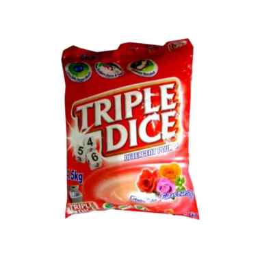 TRIPLE DICE DETERGENT POWDER FLORAL [4.2 KG]