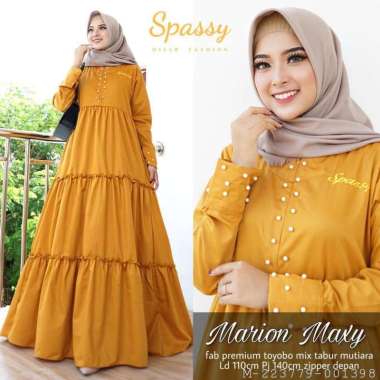 GAMIS WANITA MARION MAXY MOSCREPE