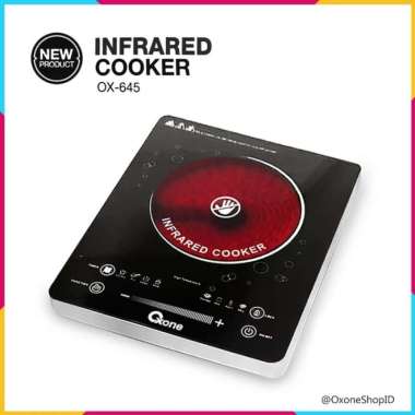 Kompor Oxone OX-645 Kompor Listrik Infrared ORIGINAL 1500W Hitam