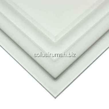 Acrylic Akrilik Sheet Custom mika Lembaran 3mm bening /10cm lih desc