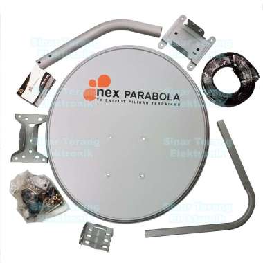 Antena Parabola mini 45cm Nex Parabol Atena+lnb+kabel