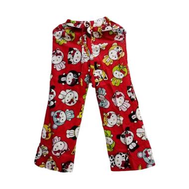 Nayshop Kitty Catra Celana Kulot Anak - Red