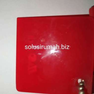 Acrylic Akrilik Sheet Custom mika 2mm merah /10cm tembus warna 2 mm