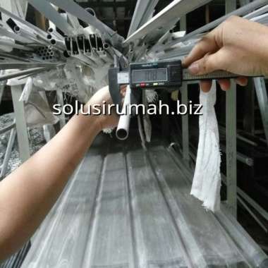 PIPA 11MM - 1/2 INCH ALUMINIUM PANJANG 1M OD+- 11 MM