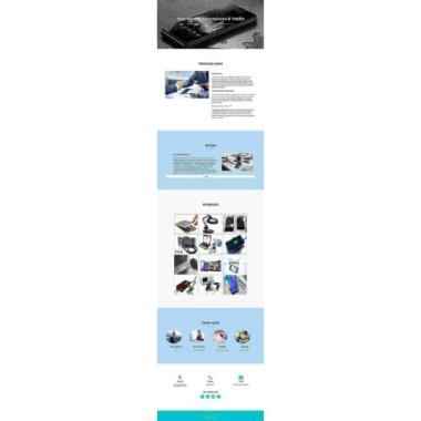 Website Web Profil Jasa Servis HP Smartphone dan Tablet