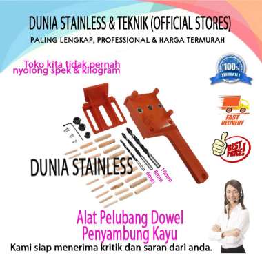 Alat Pelubang Dowel Penyambung Kayu