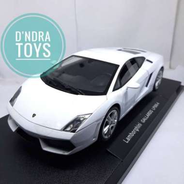 Diecast Miniatur Mobil Sport Lamborghini Gallardo LP560-4 Welly 1:18