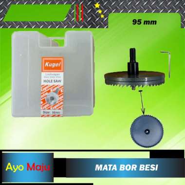 Hole Saw Besi 95mm / HoleSaw Besi 95mm / Mata Bor Besi 95mm KUGEL