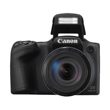 Canon PowerShot SX430 IS Digital Camera - Black