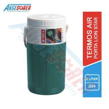 Termos Air Panas Dingin Lion Star Porta [2 Liter] / Tempat Minum Air / Botol Tremos Air Besar / Tere