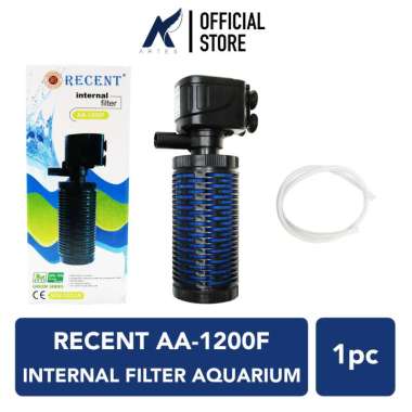 RECENT AA-1200F Internal Mini Quick Filter Pompa-Pump Kapas-Bio Ball Aquarium-Akuarium-Aquascape