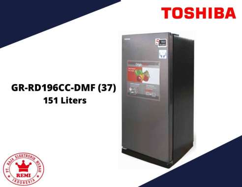 TOSHIBA GR-RD196CC-DMF (37) KULKAS 1 PINTU