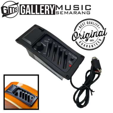 ORIGINAL!!! Preamp Equalizer Gitar Akustik Elektrik 7545R Import Equalizer 7545r