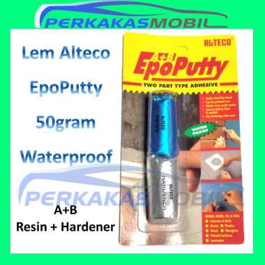 ALTECO EPO PUTTY atau LEM EPO PUTTY atau LEM RADIATOR DAN BLOK MESIN EPO PUTTY ASLI 50 gram