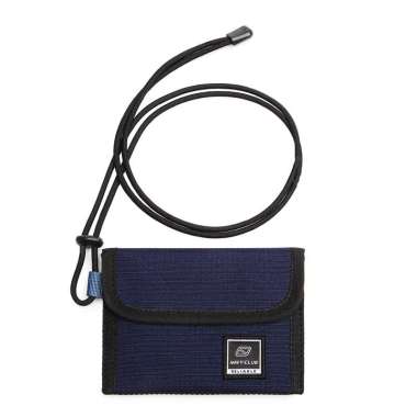Navy Club Hanging Wallet Monxa 1.2 Dompet Gantung Dompet Kartu biru tua