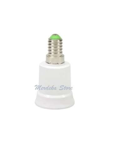 KRISBOW KONVERTER FITTING LAMPU E14 - E27 / FITTING CONNECTOR E14-E27