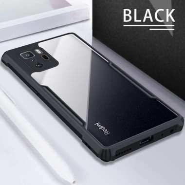 LOKAJAYA Case POCO X3 GT Bumper Armor Transparant Premium Softcase POCO X3 GT HITAM