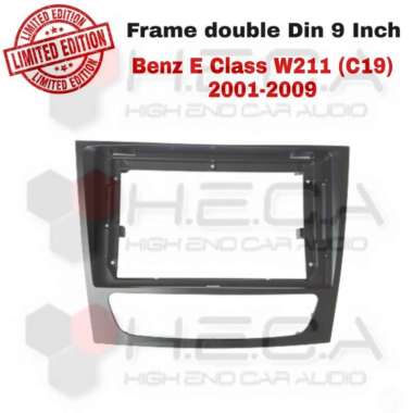 Frame 9" Mercy Benz E Class (W211) 2001-2009 Android 9 inch Head Unit