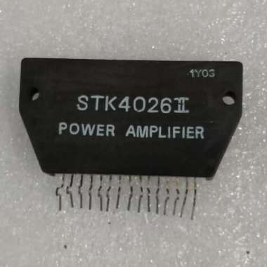 IC STK4026II STK 4026II 4026 II Sanyo AF Power Amplifier - Split Power Supply
