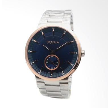 Bonia Jam Tangan Pria - Silver [BNB10373-1382] Silver