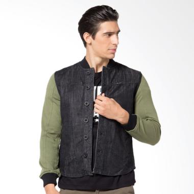 Wrangler Jaket Pria - Black [BRODYSMCJC03P16]