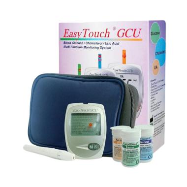Easy Touch GCU Alat 3 in 1 [Gula Darah/ Kolesterol/ Asam Urat]