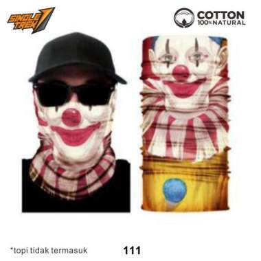 Buff Headwear super stretch adem Headwear Elastis 111 Badut 2