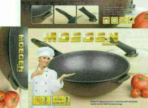 WAJAN MOEGEN - PANCI WOK MOEGEN 30CM ORI 100% Multicolor