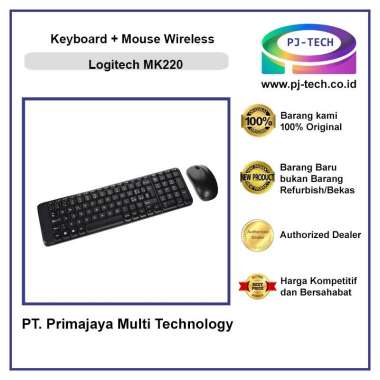 LOGITECH Keyboard + Mouse Wireless Combo MK220