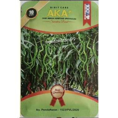 Benih cabe merah keriting cmk AKAR 10 gram benih cabai kriting akar