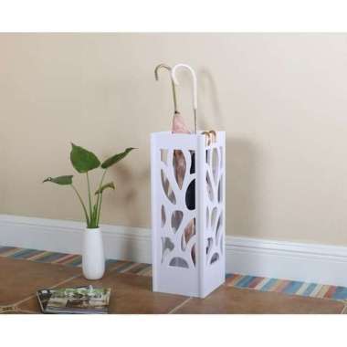 Rak payung lipat transparan bahan wpc rak vitange sudut