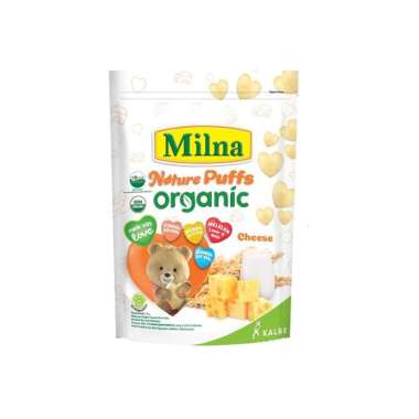 Promo Harga Milna Nature Puffs Organic Cheese 15 gr - Blibli
